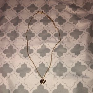 Kate spade elephant necklace AND earrings